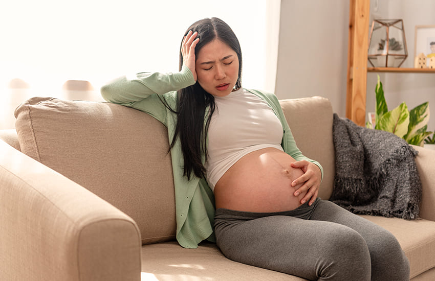 Severe or Prolonged Abdominal Pain in During Pregnancy