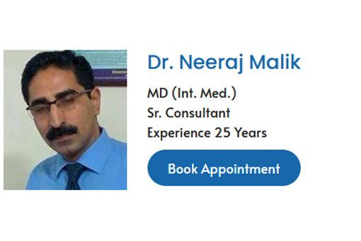 Dr. Neeraj Malik : Your Vasant Kunj Cardiologist and General Physician